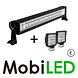 Actieset: 120W combo beam light bar + 2x 16W mini werklamp Actieset: 120W combo beam light bar + 2x 16W mini werklamp
