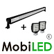 Actieset: 288W combo beam light bar + 2x 16W mini werklamp Actieset: 288W combo beam light bar + 2x 16W mini werklamp