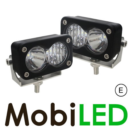 Mini LED combi beamers set of two pieces