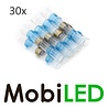 30x Kabelverbinder met tin en krimpkous 1,5-2,5 mm² 30x Kabelverbinder met tin en krimpkous 1,5-2,5 mm²