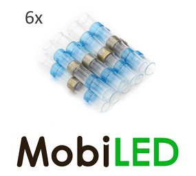 6x Cable connector with tin and shrink tubing 1.5-2.5 mm² 6x Cable connector with tin and shrink tubing 1.5-2.5 mm²
