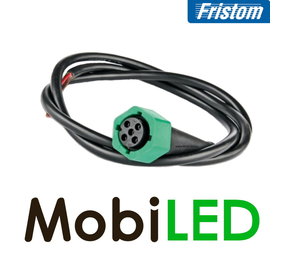 Fristom Connecteur baïonnette 5 broches vert Fristom Connecteur baïonnette 5 broches vert