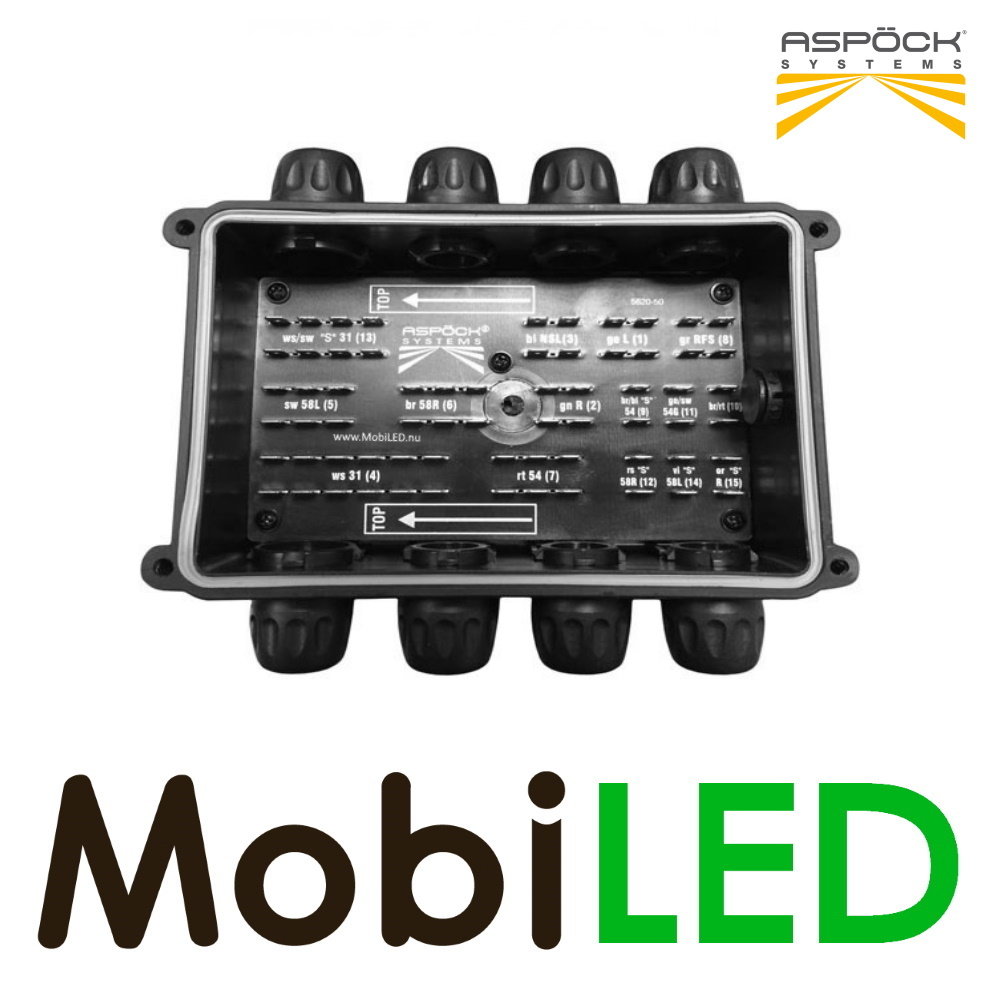 Aspöck Boîte de jonction Aspöck ASS1 double Aspöck Boîte de jonction Aspöck ASS1 double