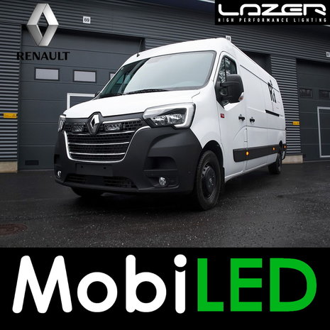 LAZER LAZER Grille set with Triple-R 750 Renault Master 2020+ LAZER LAZER Grille set with Triple-R 750 Renault Master 2020+