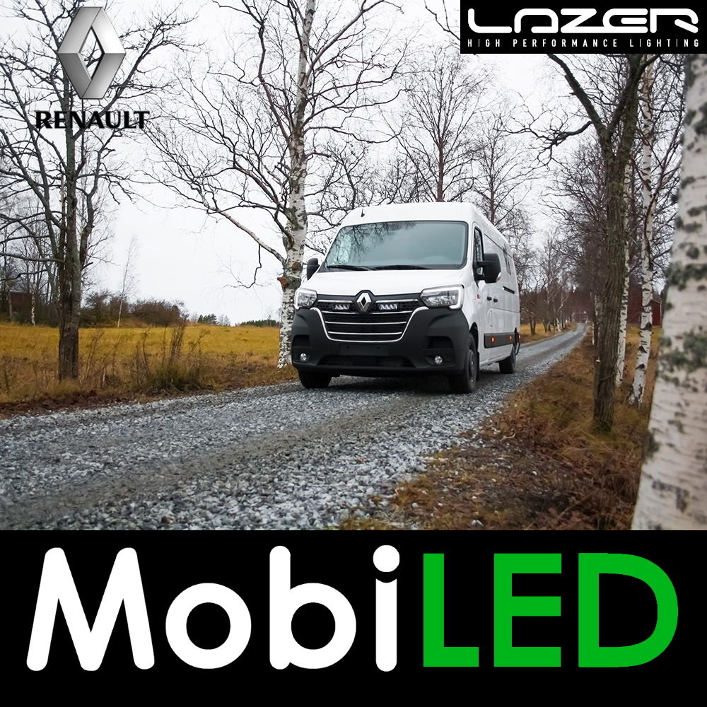 LAZER LAZER Grille set with Triple-R 750 Renault Master 2020+ LAZER LAZER Grille set with Triple-R 750 Renault Master 2020+