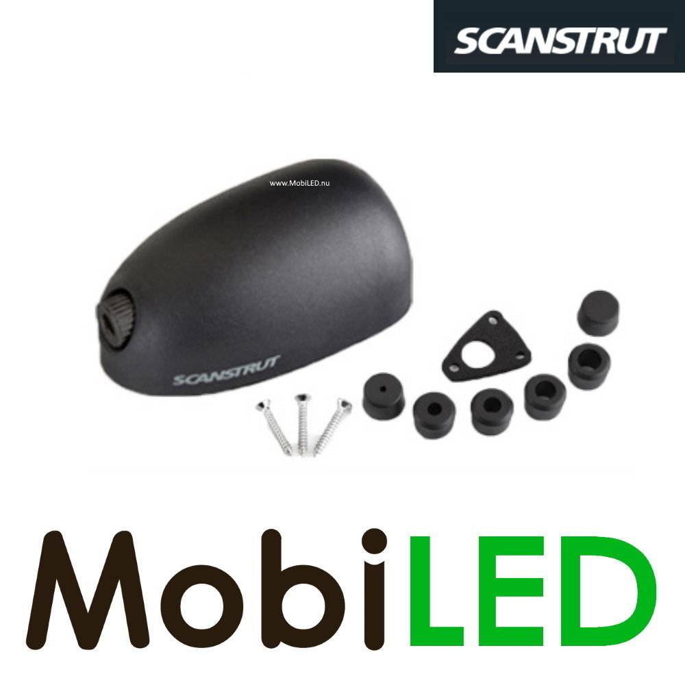 Scanstrut DS-H6 horizontale kabeldoorvoer zwart 2-6 mm