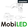Scanstrut DS-H6 horizontale kabeldoorvoer zwart 2-6 mm Scanstrut DS-H6 horizontale kabeldoorvoer zwart 2-6 mm