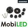 Scanstrut DS6-P verticale cable entry black 2-6mm Scanstrut DS6-P verticale cable entry black 2-6mm