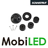 Scanstrut DS16-P verticale kabeldoorvoer 2-8 mm zwart Scanstrut DS16-P verticale kabeldoorvoer 2-8 mm zwart