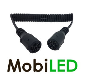 Electrical spiral cable 24 volts N-type 7-core 3.8 meters Electrical spiral cable 24 volts N-type 7-core 3.8 meters