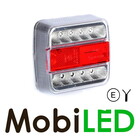 Achterlicht helder kenteken 12-24 volt E-keur