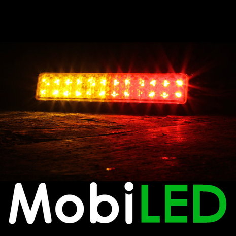 LED autolamps Slimline rear light compact 3 functions E-mark