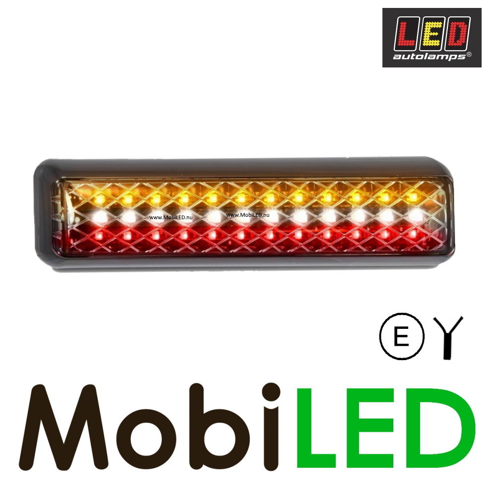 LED autolamps Feu arrière Slimline compact 4 fonctions E-mark