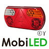Aanhanger Trailer Achterlicht ovaal 5 functies rechts E-keur Aanhanger Trailer Achterlicht ovaal 5 functies rechts E-keur