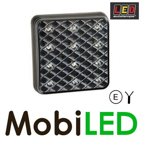 LED autolamps  Feu arrière Feu de frein Clignotant Carré 12-24 volts E-marque