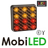 LED autolamps  Feu arrière Feu de frein Clignotant Carré 12-24 volts E-marque