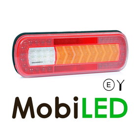 Dynamic rear light 12-24V 5 functions E-mark Dynamic rear light 12-24V 5 functions E-mark