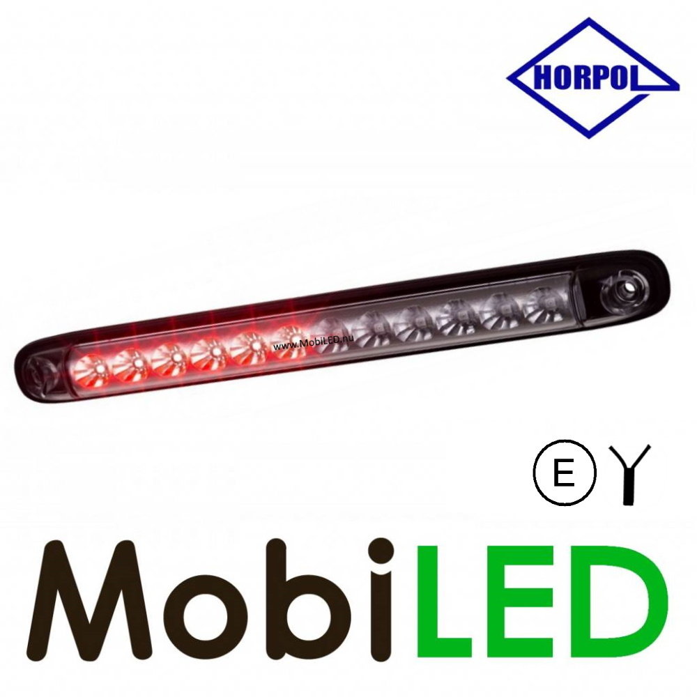 HORPOL Super slim Rear light 5M 12-24 volt 3 functions E-mark