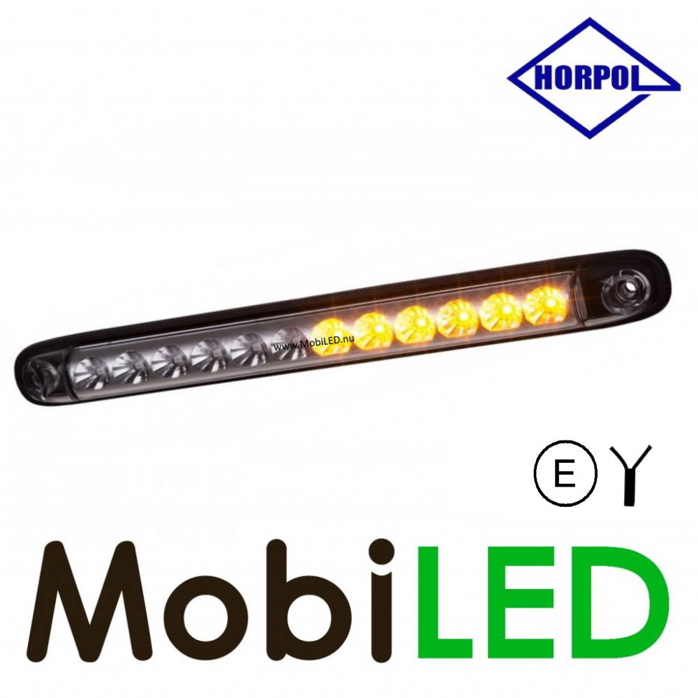 HORPOL Super slim Rear light 5M 12-24 volt 3 functions E-mark