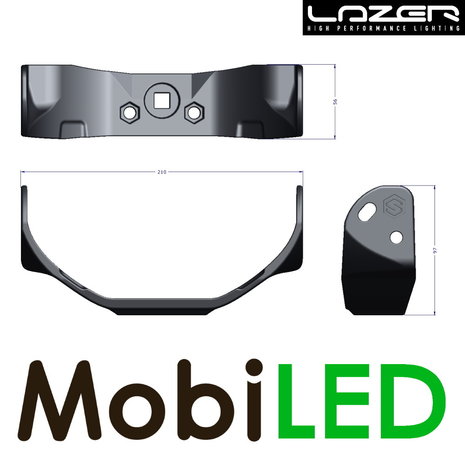 LAZER Support de montage Sentinel mince LAZER Support de montage Sentinel mince