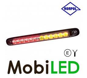 HORPOL Super slim Rear light 12-24V 3 functions E-mark