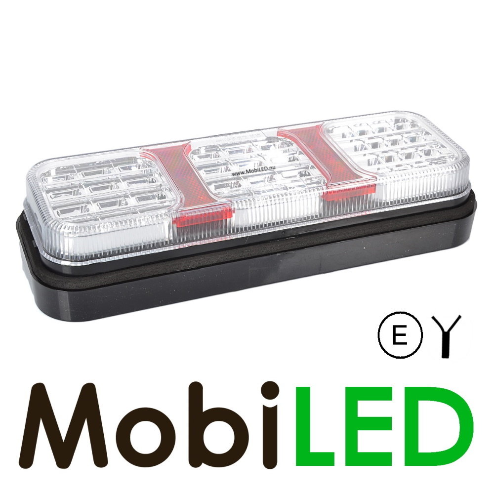 Helder achterlicht 12-24 volt 5 functies E-keur