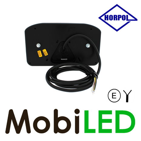 HORPOL Achterlicht modulair rechts 5 functies + kentekenverlichting 2m kabel - E-keur HORPOL Achterlicht modulair rechts 5 functies + kentekenverlichting 2m kabel - E-keur