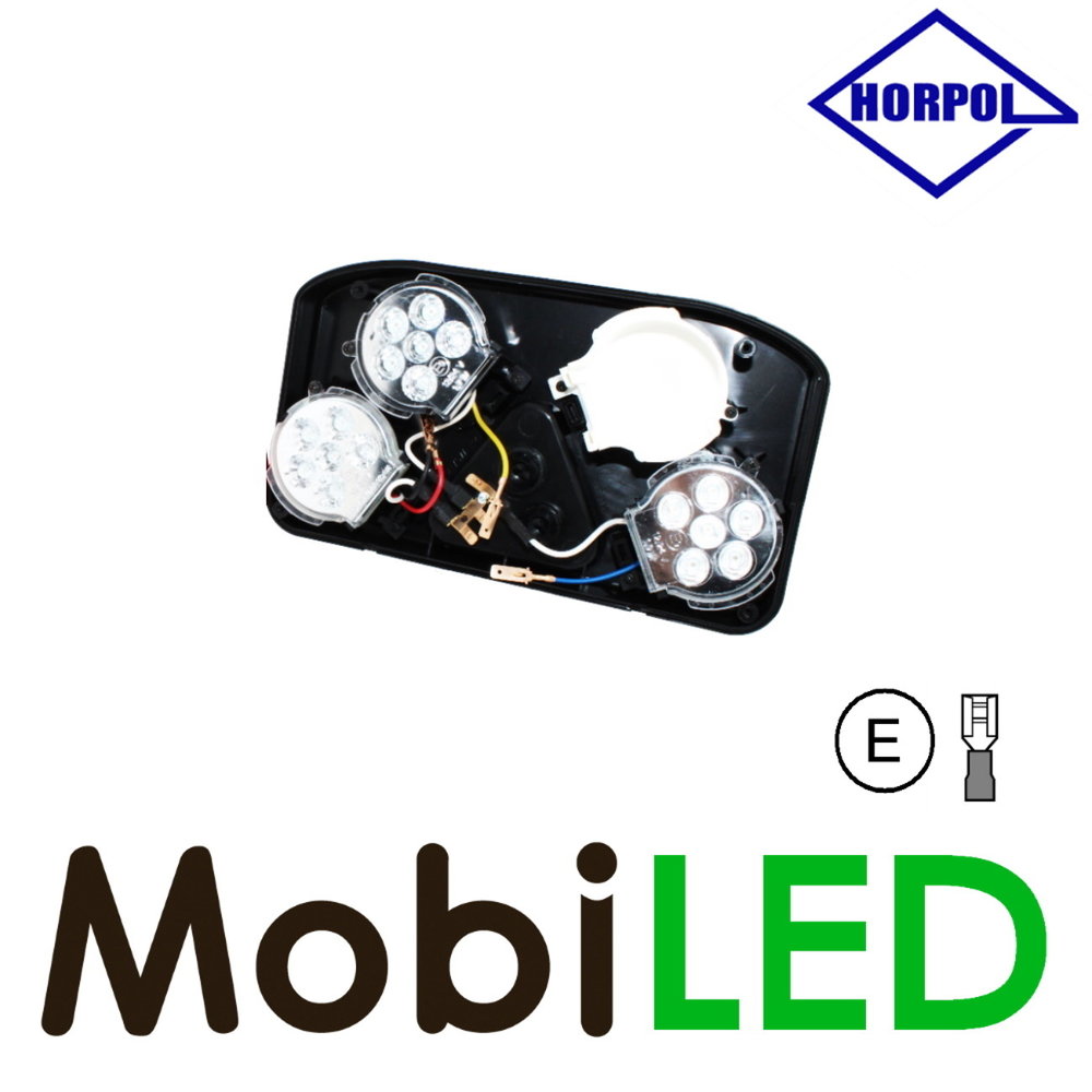 HORPOL Feu arrière modulaire gauche 4 fonctions - E-marque