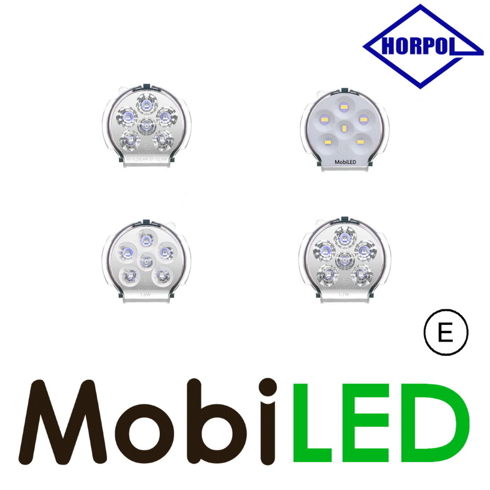 HORPOL Feu arrière modulaire gauche 4 fonctions - E-marque