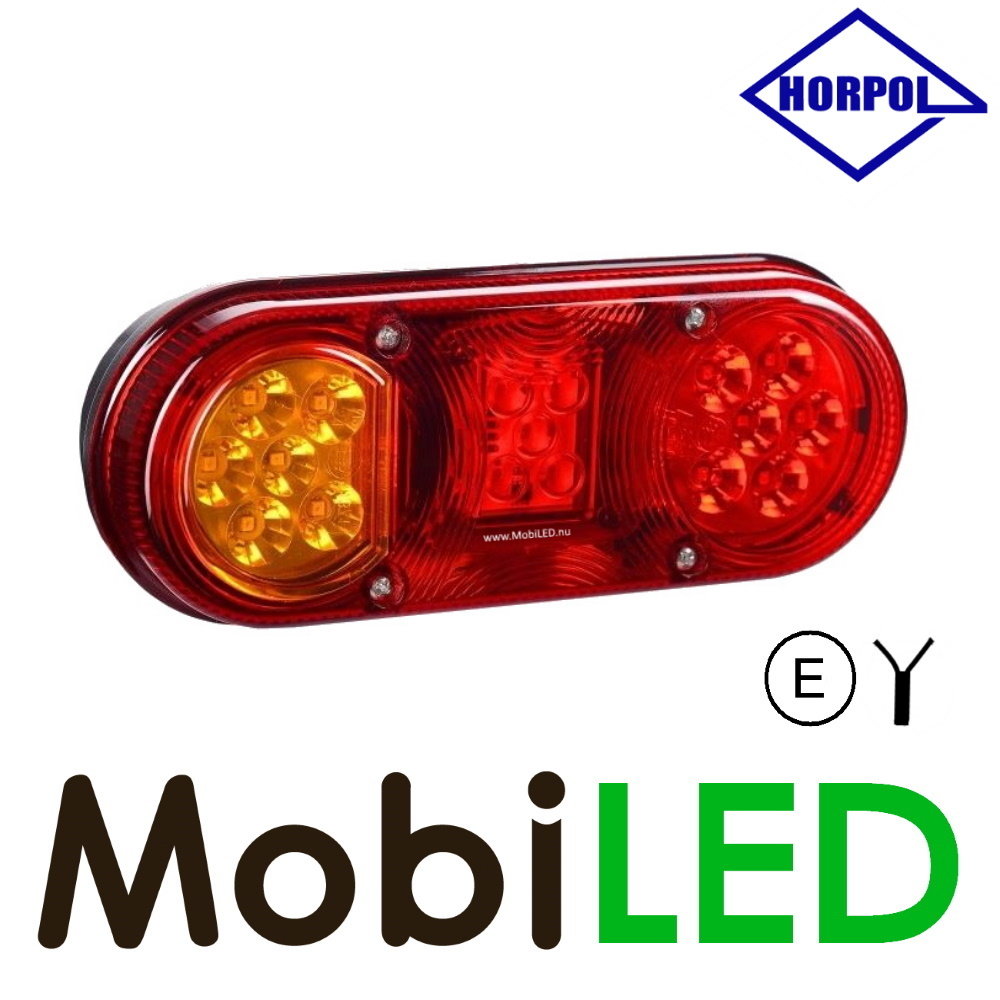 HORPOL Horpol oval rear light left with license plate light