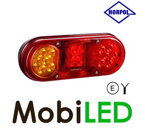 HORPOL Horpol oval rear light left E-mark HORPOL Horpol oval rear light left E-mark