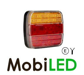 Feu arrière classique 12-24 volts 3 fonctions E-marque Feu arrière classique 12-24 volts 3 fonctions E-marque