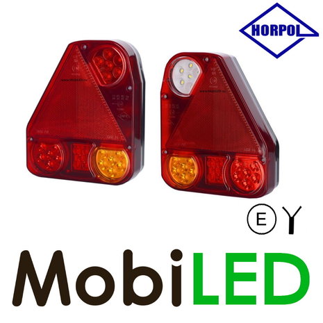 HORPOL Galvanized frame to protect rear lights