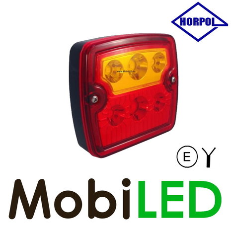 HORPOL Horpol kit d'éclairage de remorque avec aimant, 12m cable 12-24 volts 7 broches E-marque HORPOL Horpol kit d'éclairage de remorque avec aimant, 12m cable 12-24 volts 7 broches E-marque