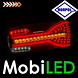 HORPOL Dynamic rear light Carmen Red E-mark 6 functions Right