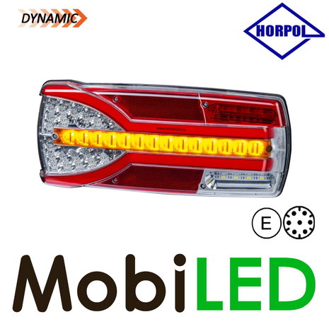 HORPOL Dynamisch achterlicht Carmen Helder Bajonet Links HORPOL Dynamisch achterlicht Carmen Helder Bajonet Links