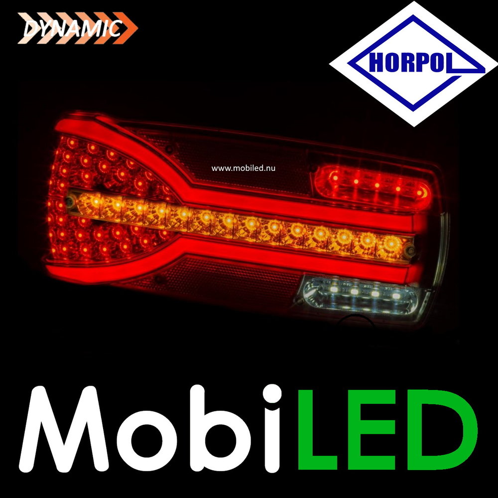 HORPOL Dynamic rear light Carmen Clear Bayonet Right HORPOL Dynamic rear light Carmen Clear Bayonet Right