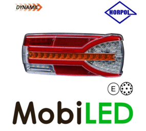 HORPOL Dynamic rear light Carmen Clear Bayonet Right