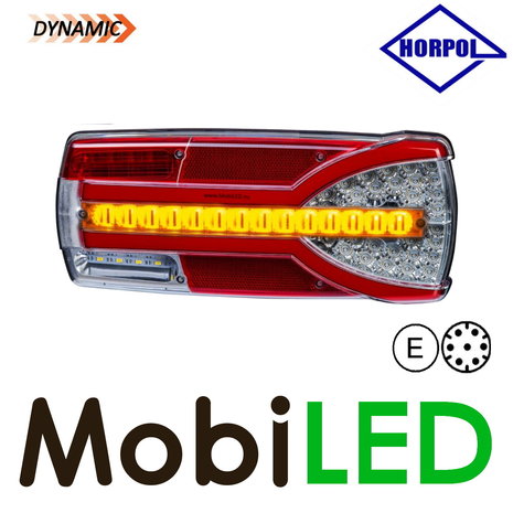 HORPOL Dynamic rear light Carmen Clear Bayonet Right HORPOL Dynamic rear light Carmen Clear Bayonet Right