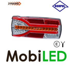 HORPOL Dynamic rear light Carmen Clear Left 2m cable