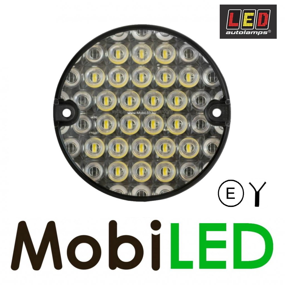 LED autolamps Feu de recul rond 12-24 volts E-marque LED autolamps Feu de recul rond 12-24 volts E-marque