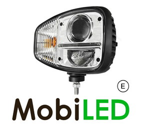 Headlight with DRL and turn signal right