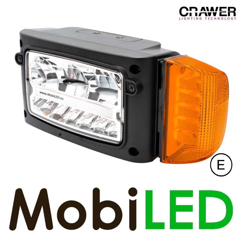 Crawer Crawer Phare avec feu de position et clignotant guache E-marque