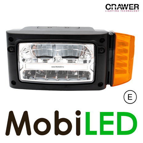 Crawer Crawer Phare avec feu de position et clignotant guache E-marque
