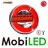WAS WAS NEON Dynamic round rear light 3 functions E-mark WAS WAS NEON Dynamic round rear light 3 functions E-mark