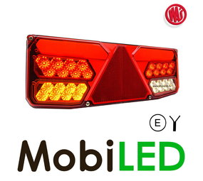 WAS Achterlicht 5 functies NEON look links