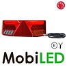 WAS WAS NEON look achterlicht driehoek 5 functies Recht 12/24 volt E-keur WAS WAS NEON look achterlicht driehoek 5 functies Recht 12/24 volt E-keur