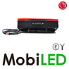 WAS WAS NEON look achterlicht driehoek 5 functies Recht 12/24 volt E-keur WAS WAS NEON look achterlicht driehoek 5 functies Recht 12/24 volt E-keur