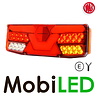 WAS WAS Feu arrière NEON look hexagone 5 fonctions - Droit - E-marque - 12/24 volts WAS WAS Feu arrière NEON look hexagone 5 fonctions - Droit - E-marque - 12/24 volts