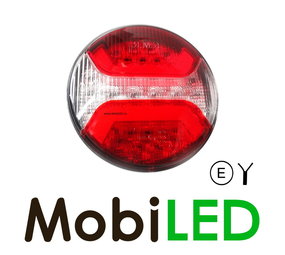 NEON rear light round 3 functions E-mark NEON rear light round 3 functions E-mark